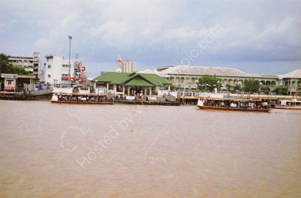 River Taxis and Pier, Mae Nam Chao Phrayal River, Ayutthaya to Bangkok